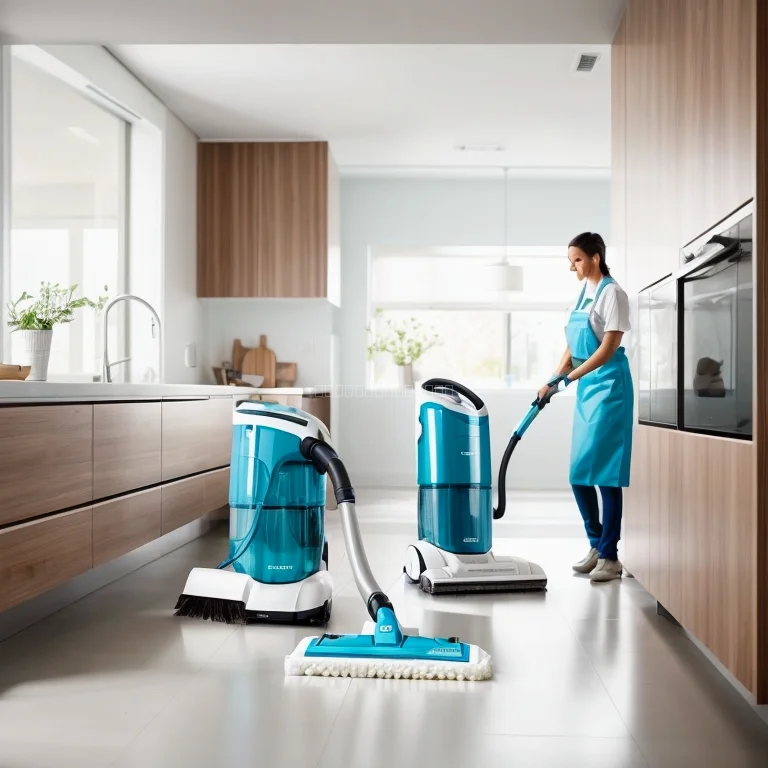 Modernes Reinigungsgerät